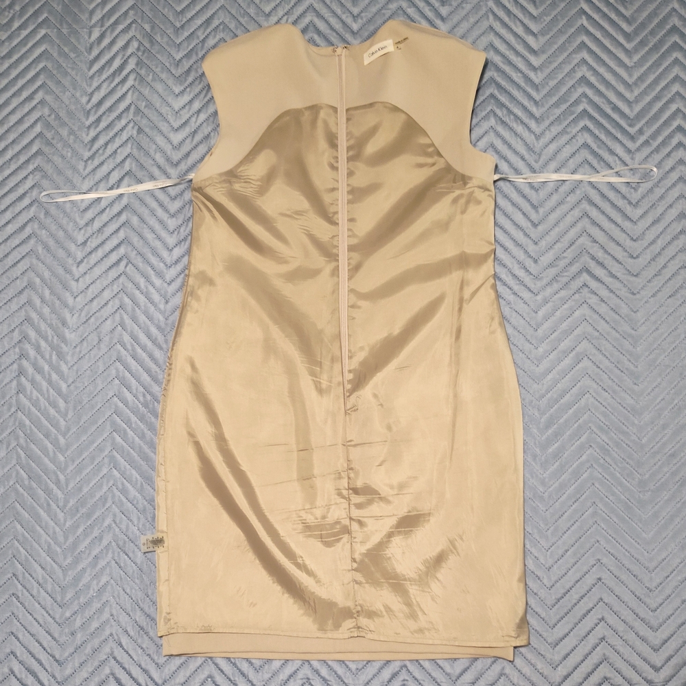 Calvin Klein Asymmetrical Ruffled Sheath Dress - Picture 7 of 10